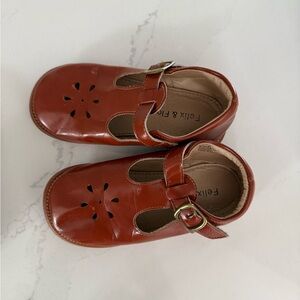Felix & Flora Brown Girls Dress Shoes